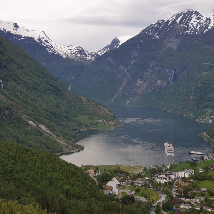 The Natural Beauty of Geirangerfjord Norway