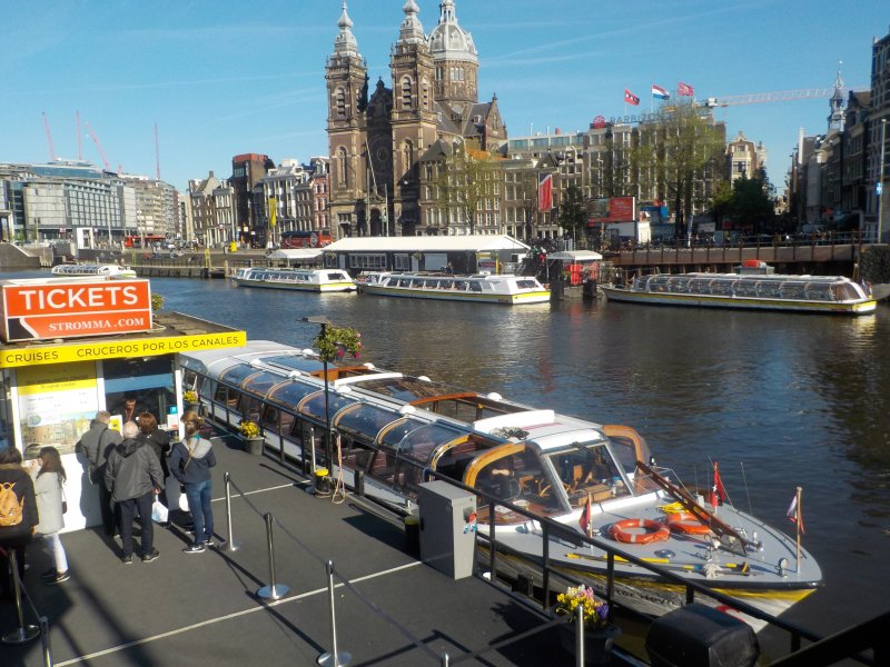 Cruising the Amsterdam Canals, The Netherlands