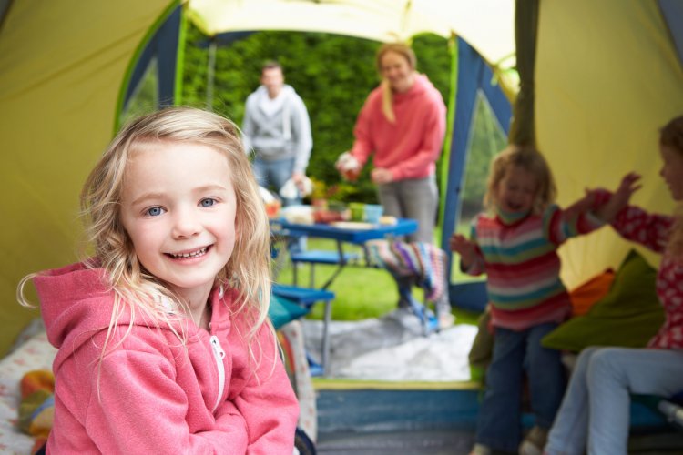 Camping with children