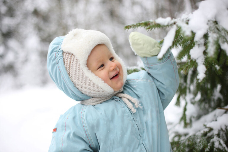 Winter Camping With Baby 1