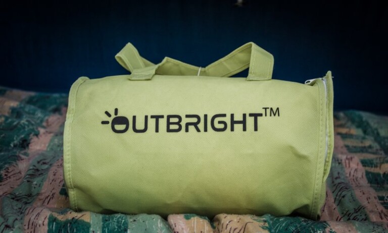 Outbright camping pillow bag