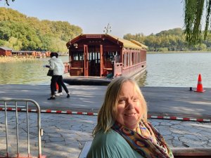 Nicole Anderson at West Lake, China