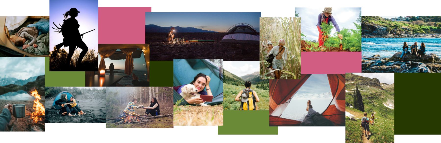 Camping For Women Collage NEW